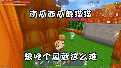 迷你世界的吃瓜咋吃